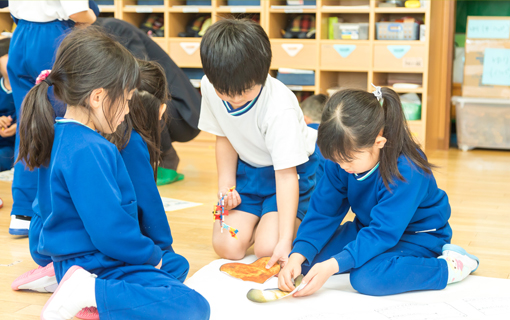 先生と子ども達